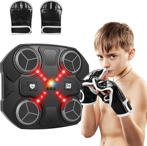 Fariedl Musical Boxing Target, Wall Mounted with Bluetooth, Suitable for Kids and Adults Hanging Bag