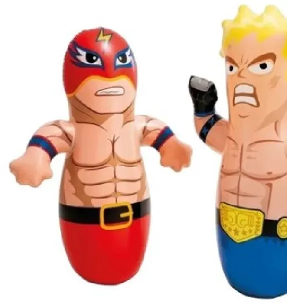 Best deals Online Toy Play Bouncer Water Filled Base Punching Bag Toy for Kids 97cm - Set of 2 Tear…