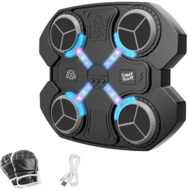 Premium Music Boxing Machine, Rechargeable Boxing Equipment Wall Mount, Home Smart Boxing Target Wo…