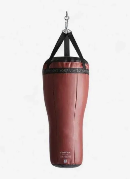 OUTSHOCK Angle Punching Bag 28 kg - Burgundy Hanging Bag