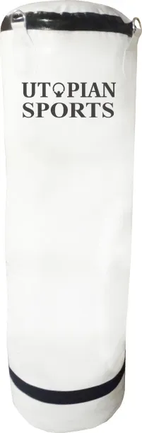 Utopian Sports Punching Bag White 25kg - Light Duty Hanging Bag