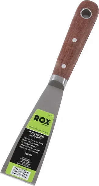 ROX 38MM Rosewood Scraper Stiff Putty Knife