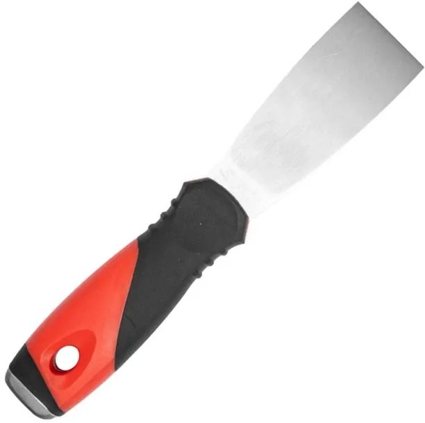 EasyOnline Putty Knife 38Mm S/Steel Blade Soft Grip Steel Cap Flexible Putty Knife