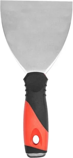 EasyOnline 100Mm S/Steel Blade Soft Grip Steel Cap Flexible Putty Knife