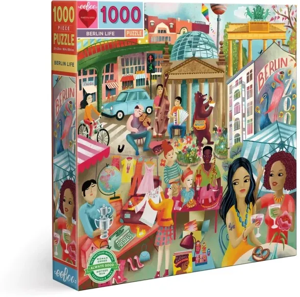 eeBoo Berlin Life Jigsaw Puzzles