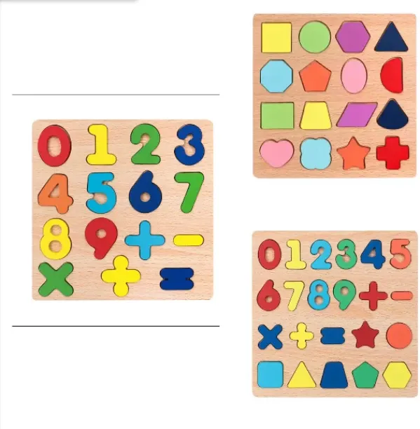 Liora Numeric Wooden Puzzles Combo set Wooden Puzzles