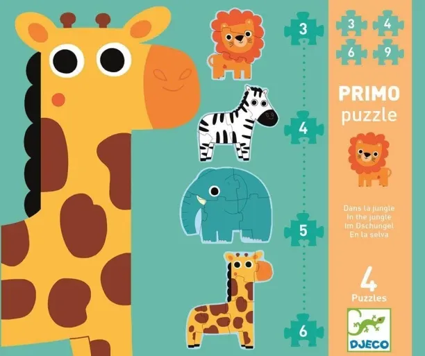 Djeco In The Jungle Jigsaw Puzzles