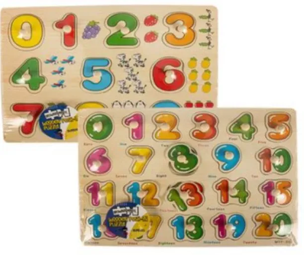 Dothome Number Board Wooden Puzzles