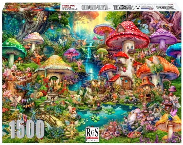 Rgs Group Fairy Village Piece Puzzle Jigsaw Puzzles