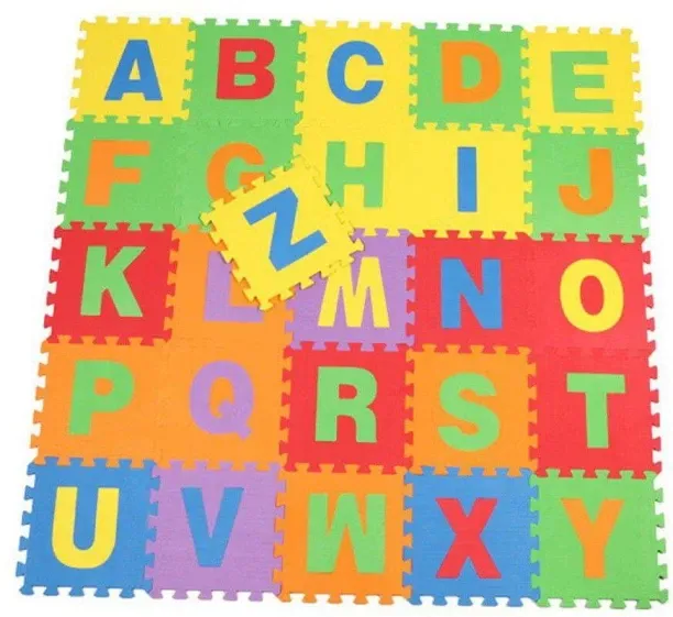 Alphabet mat Educational Alphabet Eva Foam Floor Mat for Kids Puzzle Play Mats