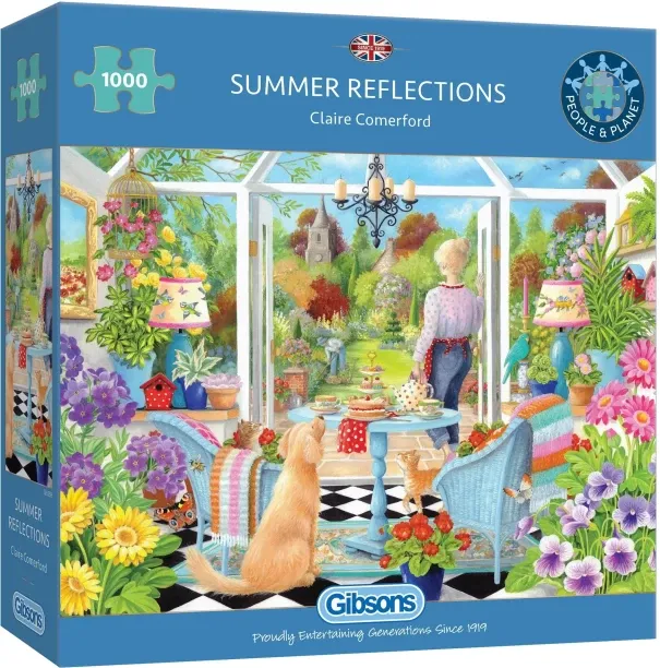 Gibsons Summer Reflections Jigsaw Puzzles