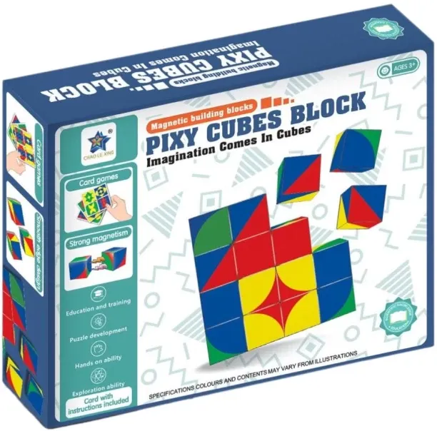 Generic 16 Piece 3DEducational STEM Building Toy for Kids Logic & Spatial Development 3D Puzzles
