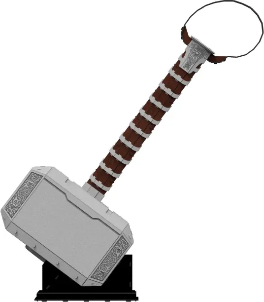 4D Puzzles Marvel Thor Hammer Mjolnir 3D Puzzles