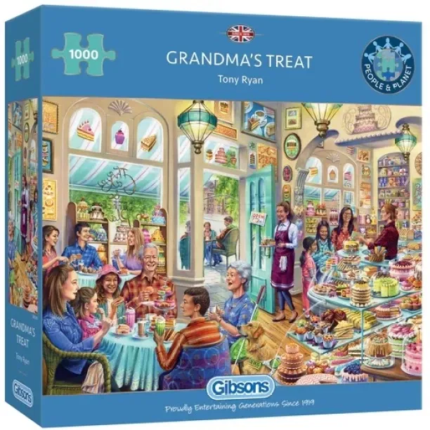 Gibsons Grandma's Treat Jigsaw Puzzles