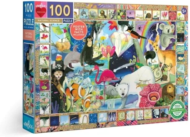eeBoo Natural Science Jigsaw Puzzles