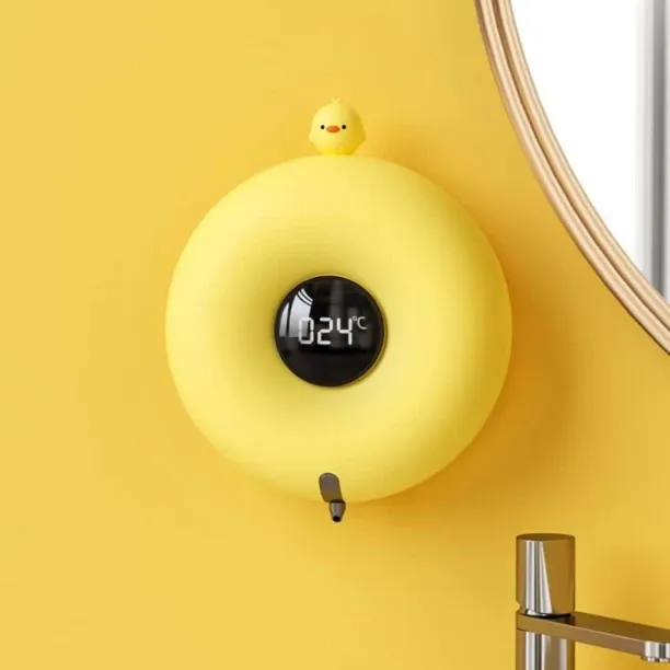 Wagu drum Soap Dispenser Wall-Mounted Liquid Dispenser Donut Foam Washing Mobile Phone Wall-Mounted…