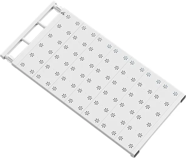 ALANES Closet Shelf Wardrobe Kitchen Storage Organizer Plastic Rack Shelf