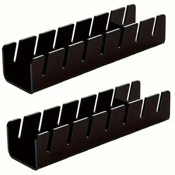 No brand 2 Pack Acrylic Baseball Cap Storage Racks Hat Stand Organizer for Hats Hat Organizer for B…