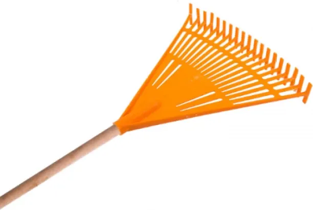 Orm Rake Double Plastic With Handle - 2 Pack Leaf Rake