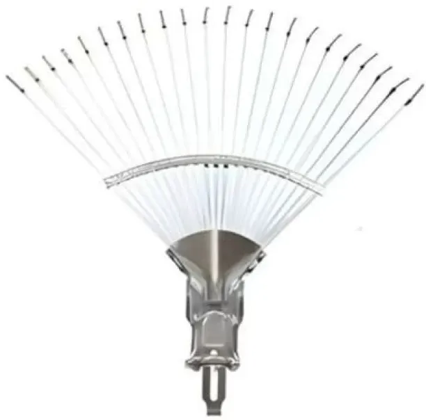 Otto Rakes Fan Galvanized Steel Head Landscape Rake