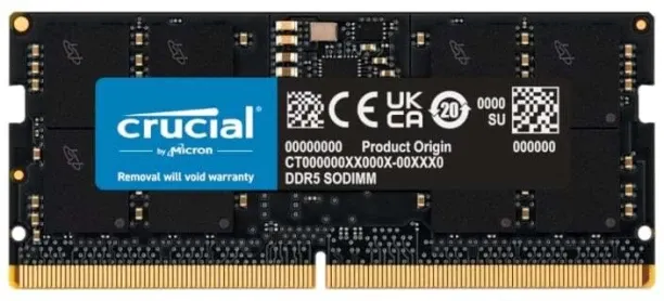 Crucial Notebook Memory DDR5 32 GB Laptop Ram (CT32G56C46S5)