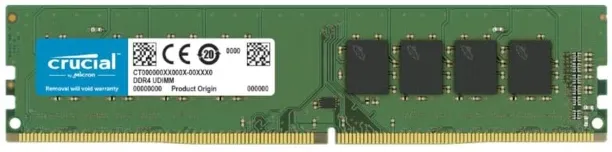 Crucial DDR DDR4 16 GB (Single Channel) PC Ram (CT16G4DFRA32A)