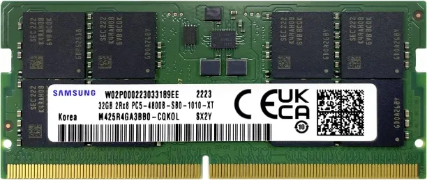Samsung SODIMM DDR5 32 GB (Quad Channel) Laptop Ram (M425R4GA3BB0-CQK)