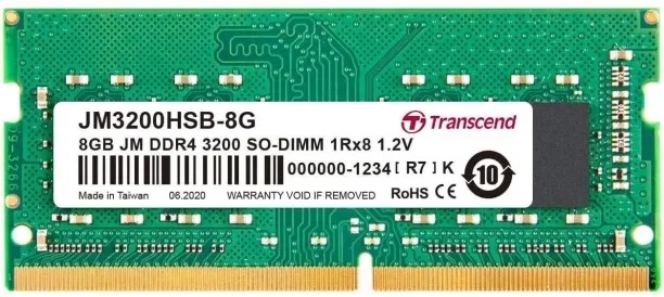 Transcend JetRam DDR4 8 GB (Single Channel) Laptop Ram (MPTAL90073903)