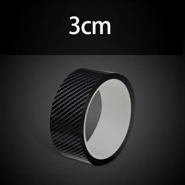 Max (3M-3CM) Carbon Fiber Car Door Sill Sticker Scratch Proof Moulding Strip Car Sticker Protector …