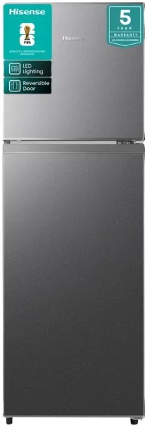 Hisense 154 L Double Door Top Mount Fridge