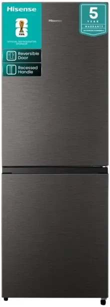 Hisense 223 L Double Door Bottom Mount Fridge