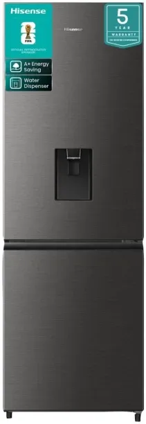 Hisense 323 L Double Door Bottom Mount Fridge
