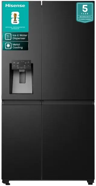 Hisense 602 L Frost Free Side by Side Fridge