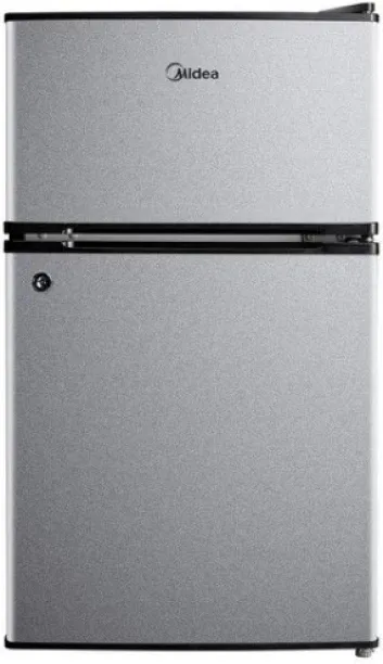 Midea 87 L Double Door Top Mount Fridge