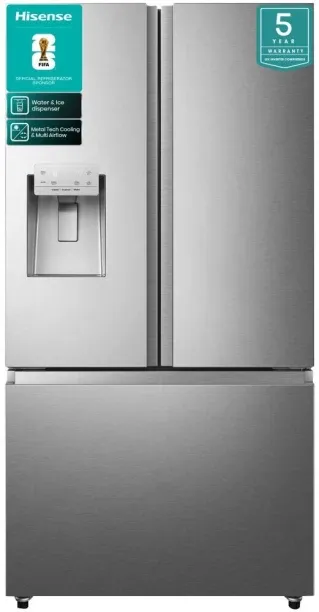 Hisense 536 L Frost Free Double Door Bottom Mount Fridge