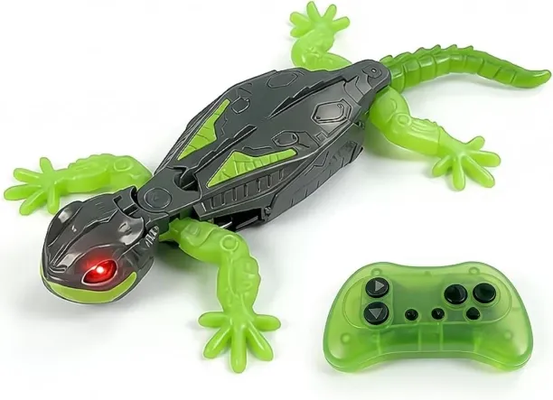 Happyfun Remote Control Wall-Climbing Gecko Robot - 82ft Range