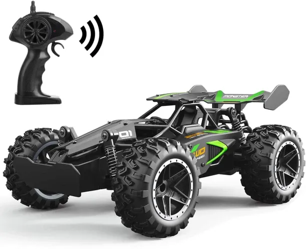 Tidecus Remote Control Cars – 2.4GHz High-Speed RC Car for Kids, 15KM/H+ 2WD Off-Road Car, Electric…