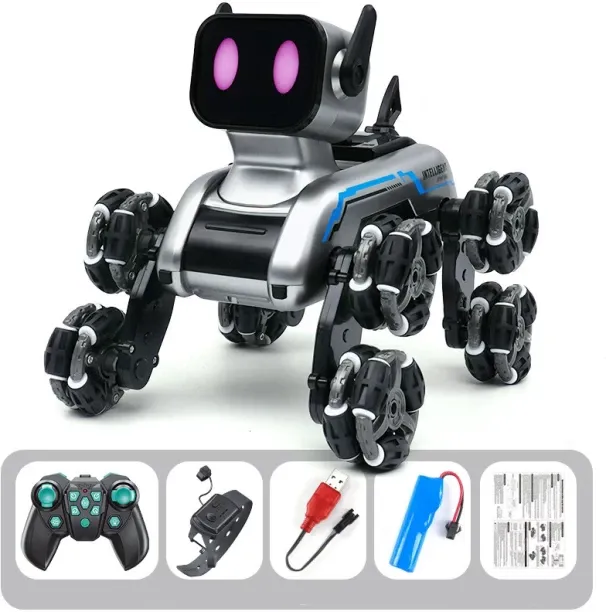 marevic Remote control machine eight-wheel stunt dog somatosensory remote control car