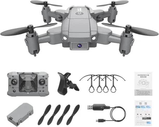 SHIJIN Mini Drone with Camera Remote Control Drones With Altitude Hold,VR 3D, Headless Mode, Long-E…