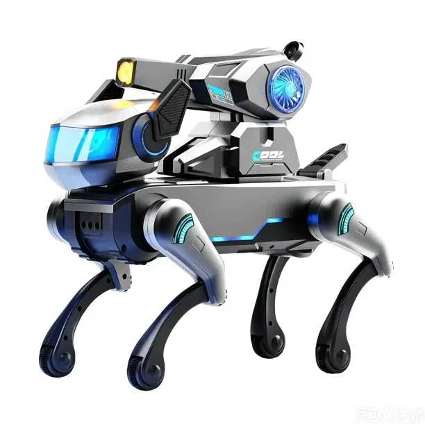 BOWENSTORE Smart Bionic Robot Dog Electric Remote Control Toy Dog with AI and Mobile App Programmin…
