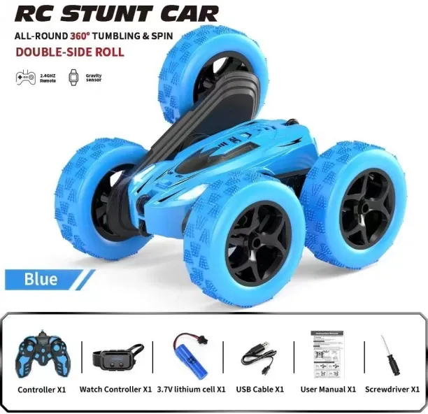 LuckyUnion Children's remote control car gesture sensor off-road wheel four-wheel drive electric bo…