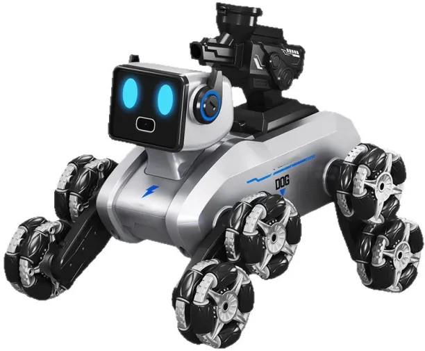 Solala Remote Control Robot Dog，Intelligent remote control robot dog children's toy boy electric dr…