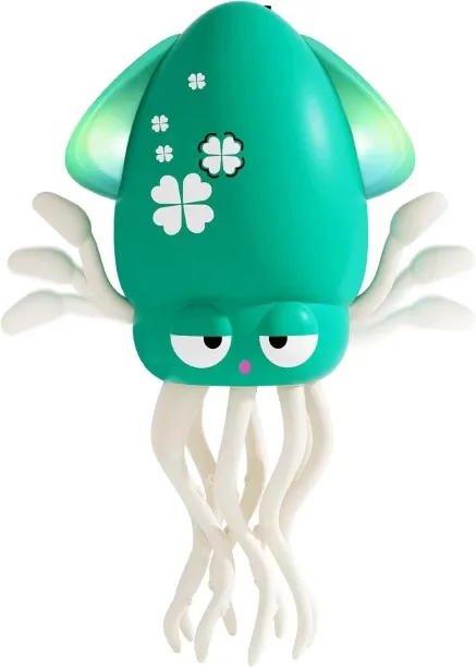 SHIJIN Electric Dancing Octopus Light Music，Suitable for 12-18 Months Old Baby Toys, Kid Crawling S…
