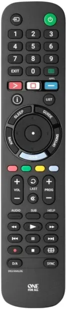 ONE FOR ALL  Replacement TV Remote Sony Remote Controller