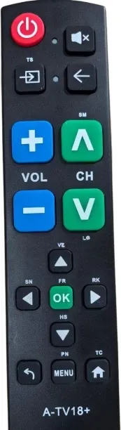 Lasonstiges Upgrade learning remote control for the elderly tv remote control brand a-tv18+ N/A Rem…