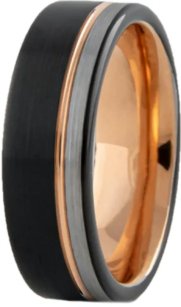 Exclusive Products Tungsten NA Zirconia Ring