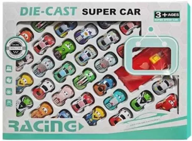 Die Cast Racing Super Car Set Role Play Toy