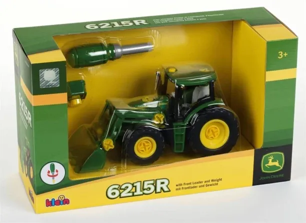 Klein Toys John Deere Tractor with Frontloader Role Play Toy