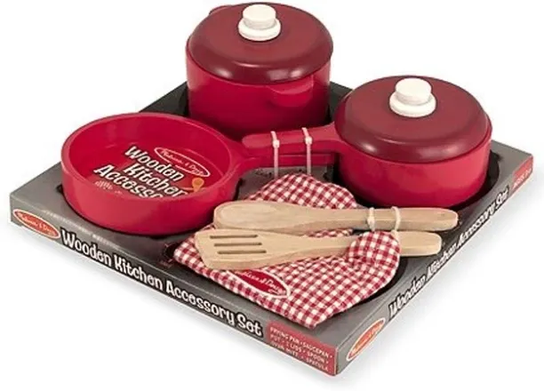 Melissa & Doug Kitchen Accessory Set Role Play Toy