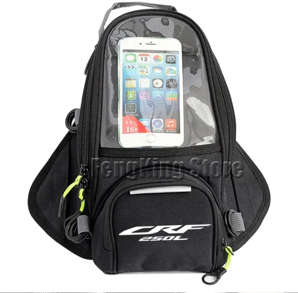 MAX (Black)For HONDA CRF 250L CRF250L Motorcycle Magnetic Motorcycle Bags Riding Motorcycle Bags Na…